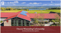 Desktop Screenshot of lakewoodvineyards.com